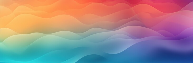 Colorful gradient background with soft abstract lines and flowing waves, minimalistic pastel vector illustration for modern web design, mobile app interfaces, or branding material layouts. Clean flat 