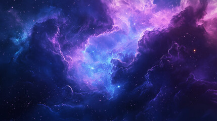 Fototapeta premium Explores captivating elegance of a nebula showcasing its celestial clouds star nurseries artistic brilliance that characterizes these cosmic realms
