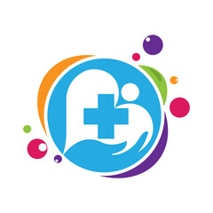 Medical vector logo design