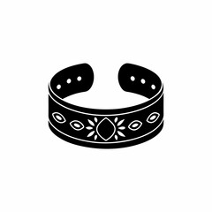 creative details Charm Bracelet Icon vector illustration 