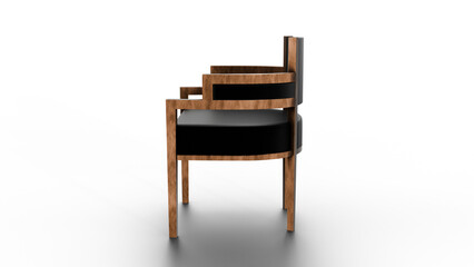 Chair on white background