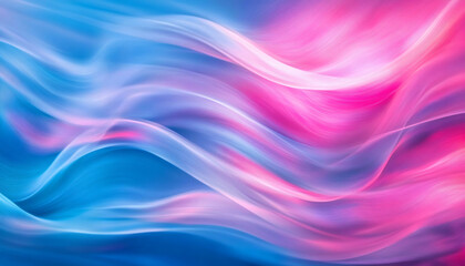 Obraz premium Futuristic Purple and Blue Abstract Wave Background with Dynamic Flow and Copy Space