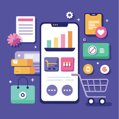 flat icons for business