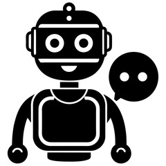 Modern Artificial Intelligence Symbols for Digital and Tech Projects
