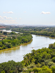 Obraz premium A view of Tudela, Navarra, Spain.