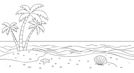  Ocean Waves – A Dynamic and Serene Sea Sketch