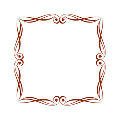 978.eps  frame with red ribbon