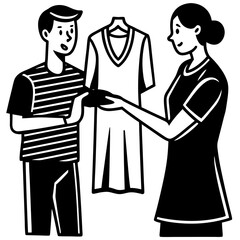 Vector illustration of a start businessman