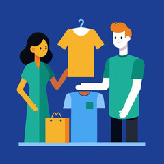 Fototapeta premium Vector illustration of a start businessman