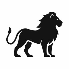 Tiger silhouette vector illustration