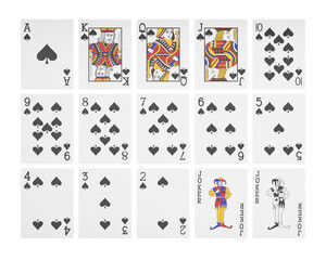 Playing cards set