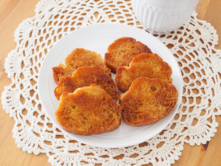 美味しい手作りキャラメルラスク