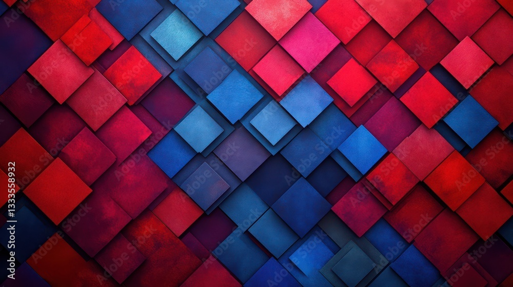 Poster abstract colorful background with geometric shapes and patterns