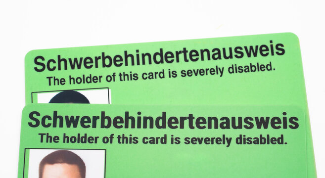 Schwerbehindertenausweise