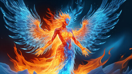 Burning Ice Angel