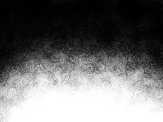 グレースケールのレースの背景　漫画素材