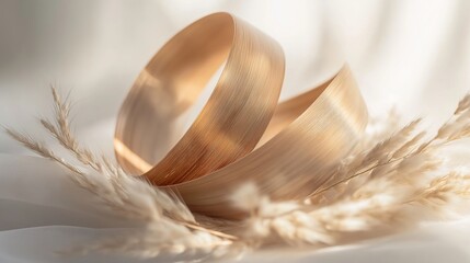 Obraz premium Abstract shapes symbolizing cultural unity in a clean, minimal design with soft natural light.