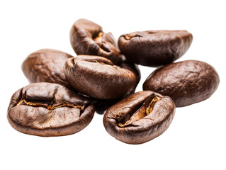 Obraz premium Isolated Coffee Beans: Aroma