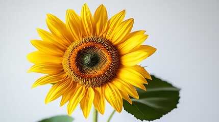 Fototapeta premium Vibrant sunflower blossom nature scene floral photography close-up