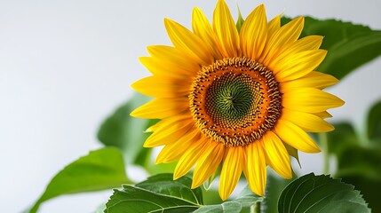 Obraz premium Sunflower blooming in nature plant photography bright environment