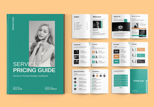 Service And Pricing Guide Template