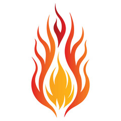 Dynamic Fire Flaming Clipart Designs for Sublimation Project