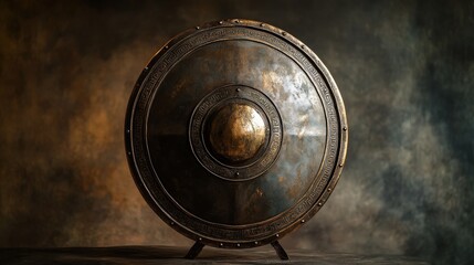 The protective shield of Achilles was a symbol of safety on the battlefield.