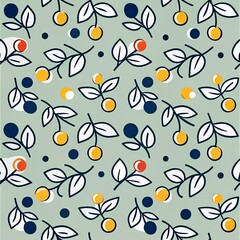 pattern  of various flowers 