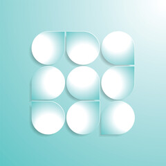 Abstract design. transparencies used in screen and multiply modes