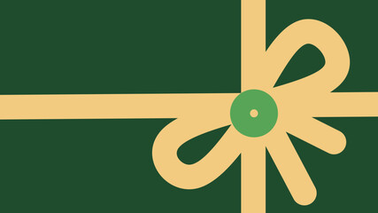 christmas background with ribbon