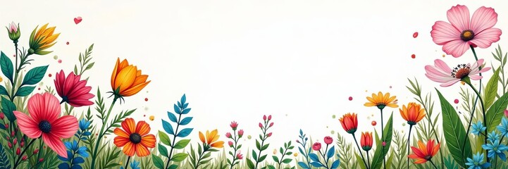 Naklejka premium Artistic hand-drawn sketch of nature elements for creative projects, sketching, organic