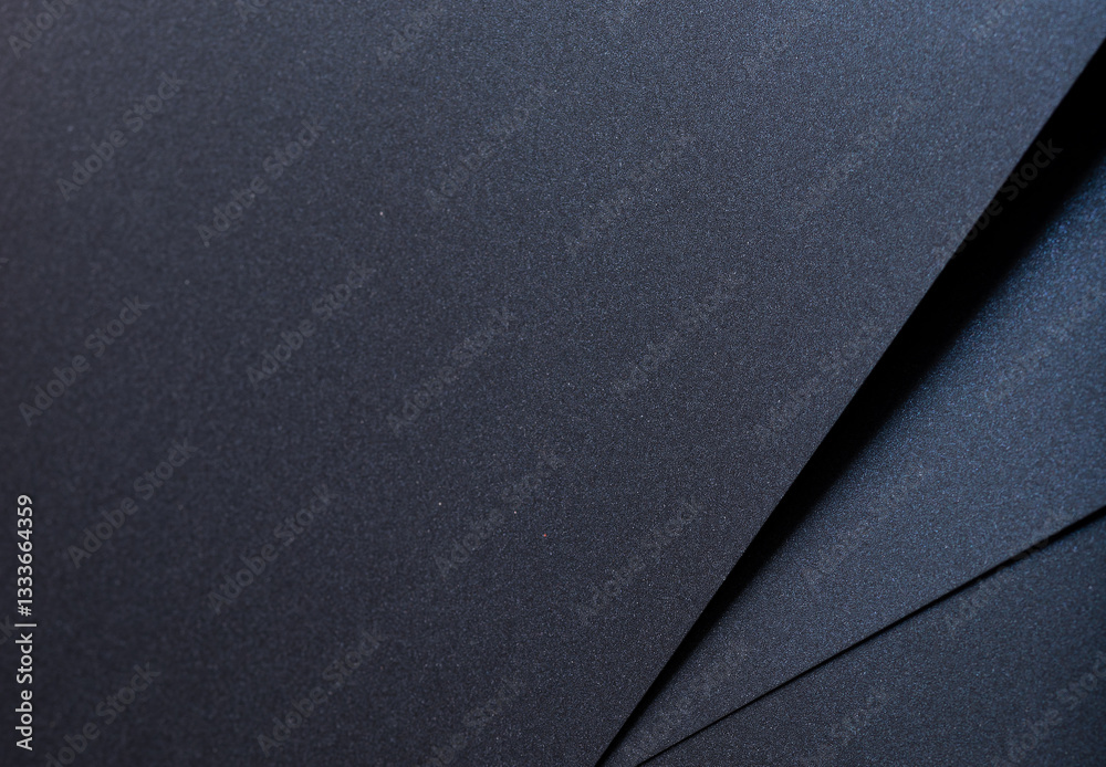 Poster navy blue paper background with a smooth texture and abstract geometric lines. deep, dark tones crea
