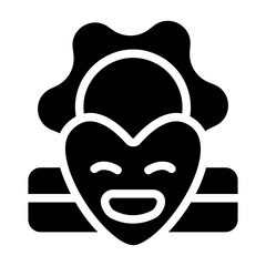 Emotional Intelligence Solid Icon