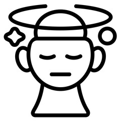 Mind Line Icon