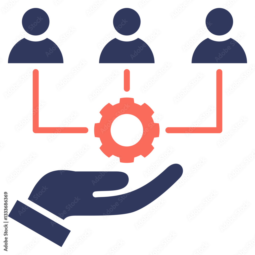 Poster resource allocation mixed icon
