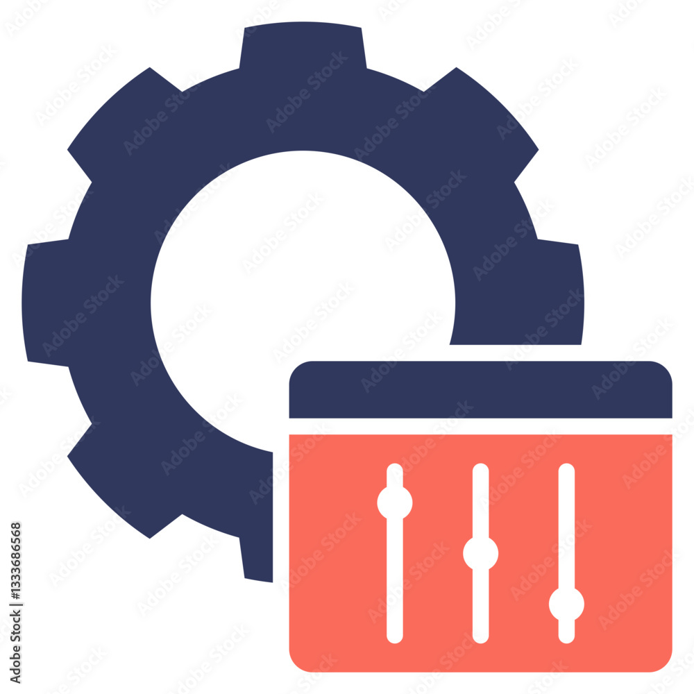 Poster configuration mixed icon