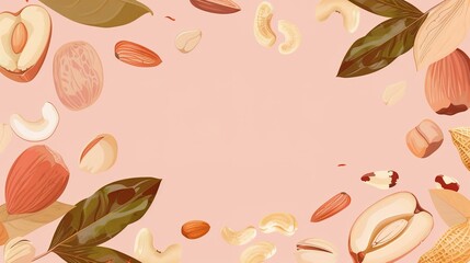 The Nut Background of Children's Day: Unlocking the Joyful Treasure Chest of Natural Wonders