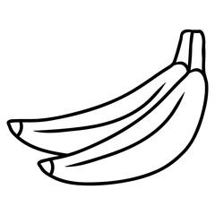 banana icon vector illustration