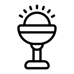 Eternal Blessing Line Icon