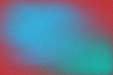Grainy blue green gradient background, smooth noise texture 