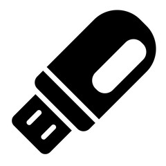 Flashdisk Solid Icon