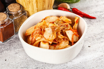Korean cuisine fermented cabbage kimchi