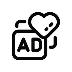 advertising line icon. Clean and minimalist vector icon for websites, mobile apps, presentations, and logos. Fully scalable and customizable for any project.