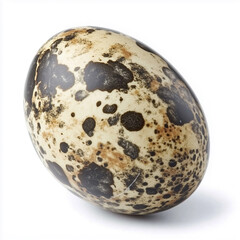 quail egg isolated on white background