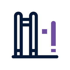 pull up dual tone icon. Sleek and modern vector icon for websites, mobile apps, marketing materials, and corporate design. Fully scalable and ready to use.