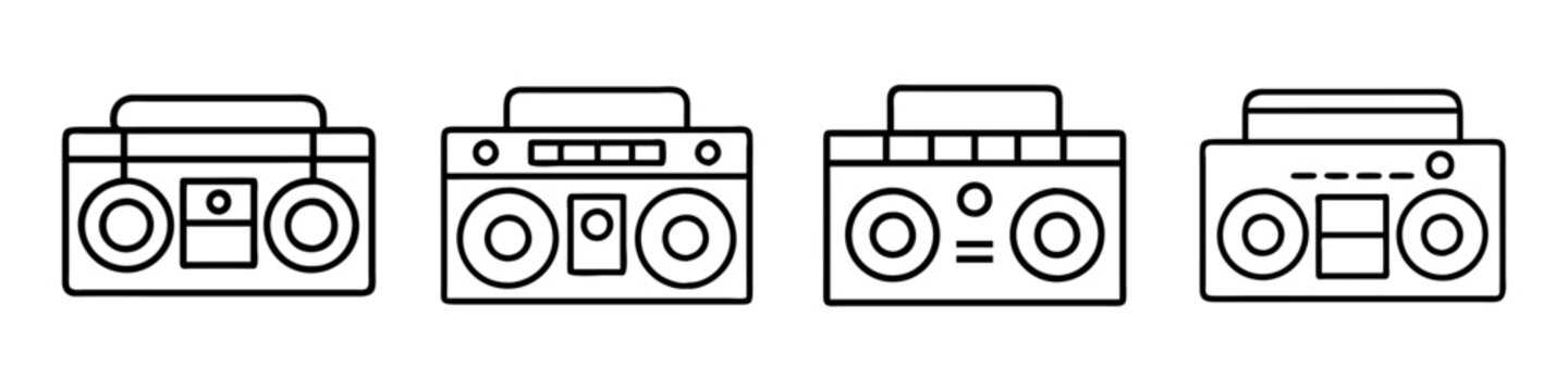 Boom Box Reference Simple