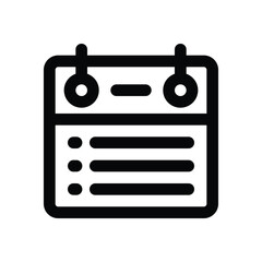 list line icon. Clean and minimalist vector icon for websites, mobile apps, presentations, and logos. Fully scalable and customizable for any project.