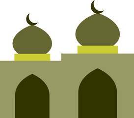 Cute Mosque Illustration