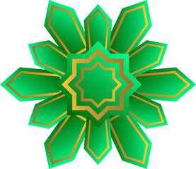 Gradient Islamic Mandala