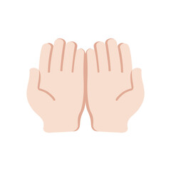 Palms Up Together
